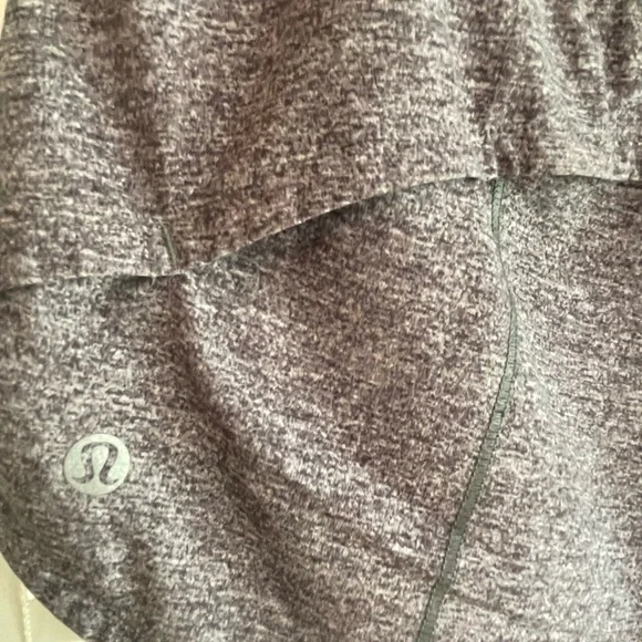 lulu lemon speed up 2.5 inch low rise! gray size 10 - Picture 5 of 7